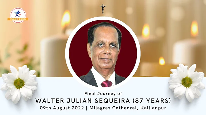 Final Journey of Walter Sequeira (87 Years) | LIVE from Milagres Kallianpur.