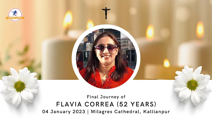 Final Journey of Flavia Correa (52 years) | LIVE From Kallianpur