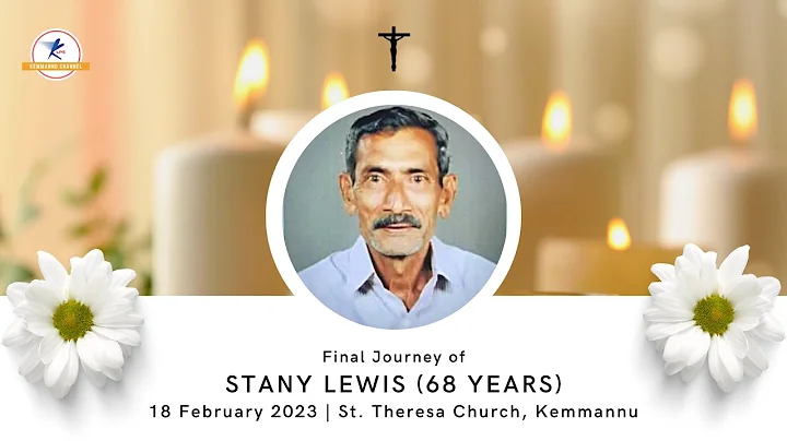 Final Journey of Stany Lewis (68 years) | LIVE from Kemmannu