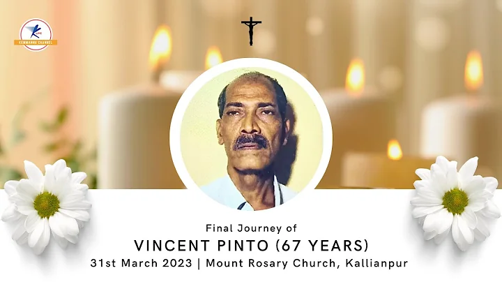 Final Journey of Vincent Pinto (67 years) | LIVE from Kallianpura