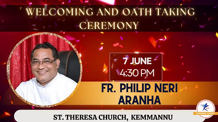 Welcoming Fr. Philip Neri Aranha to Kemmannu Church || Kemmannu Channel
