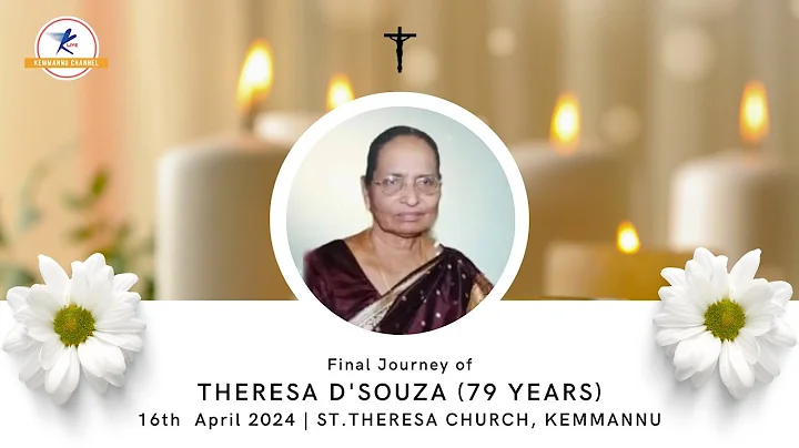 Final Journey Of Theresa D’Souza (79 years) | LIVE From Kemmannu | Udupi |