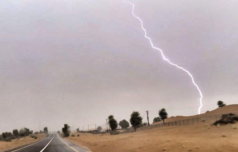 Will rains extend summer in UAE? Lightning sparks fire in Al Ain