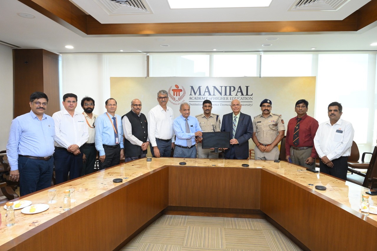 MAHE boosts cybersecurity measures by donating 10 computer systems to Cyber Economic and Narcotics Crime police station.