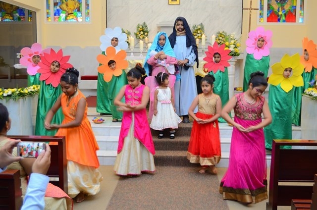 Mangalorean Community Celebrates Monti fest at St Antonyâ€™s Church Sohar, Oman.