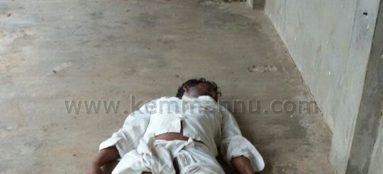 Man colapsed and died inside Kallianpur, Santhekatte Market.