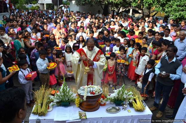 Feast of Nativity of Our Mother Mary Celebrations at St. Vincent Pallotti Church, Banasawadi, Bangalore