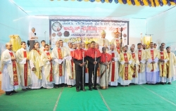 Grand finale of the Platinum Jubilee Celebration of the St. Theresa Church