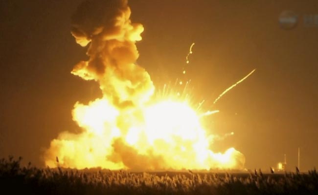 Rocket Bound for Space Station Explodes